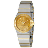 Omega Constellation Champagne Dial Ladies Watch 12320276008001#123.20.27.60.08.001 - Watches of America
