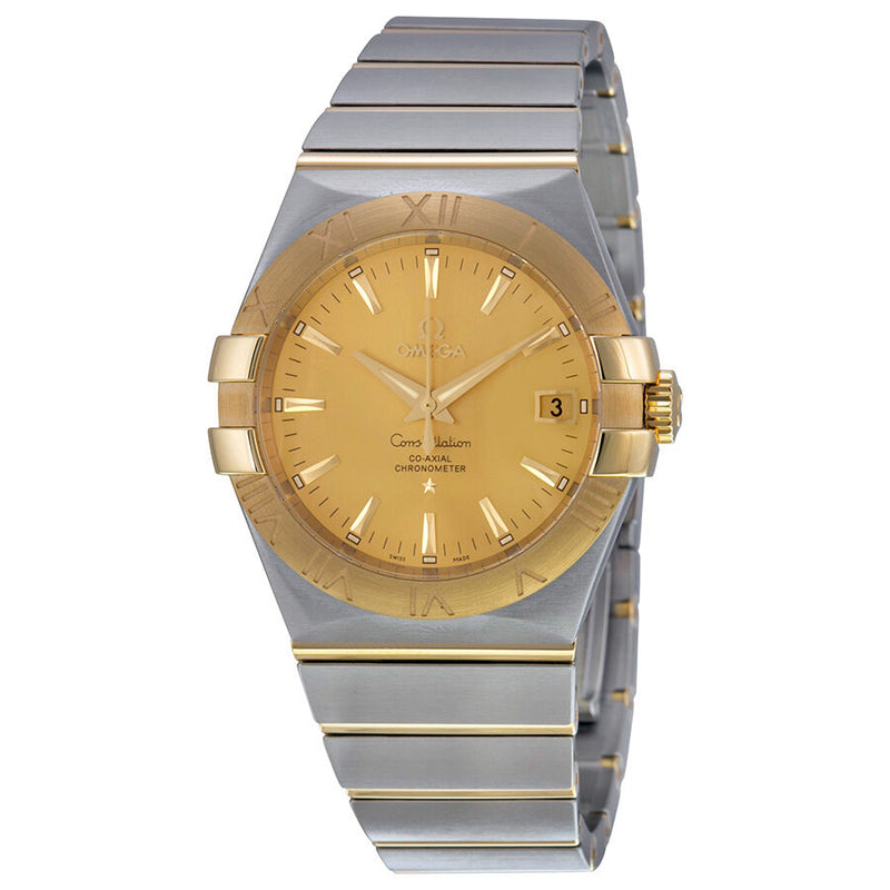 Omega Constellation Champagne Dial Men's Watch #123.20.35.20.08.001 - Watches of America