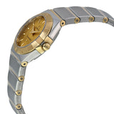 Omega Constellation Champagne Dial Yellow Gold and Stainless Steel Ladies Watch #12320246008002 - Watches of America #2