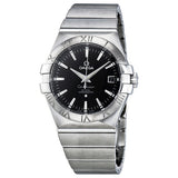 Omega Constellation Chronometer Black Dial Men's Watch #123.10.35.20.01.001 - Watches of America