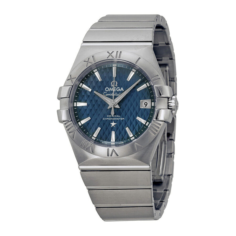 Omega Constellation Co-Axial Automatic Blue Dial Watch 12310352003002#123.10.35.20.03.002 - Watches of America