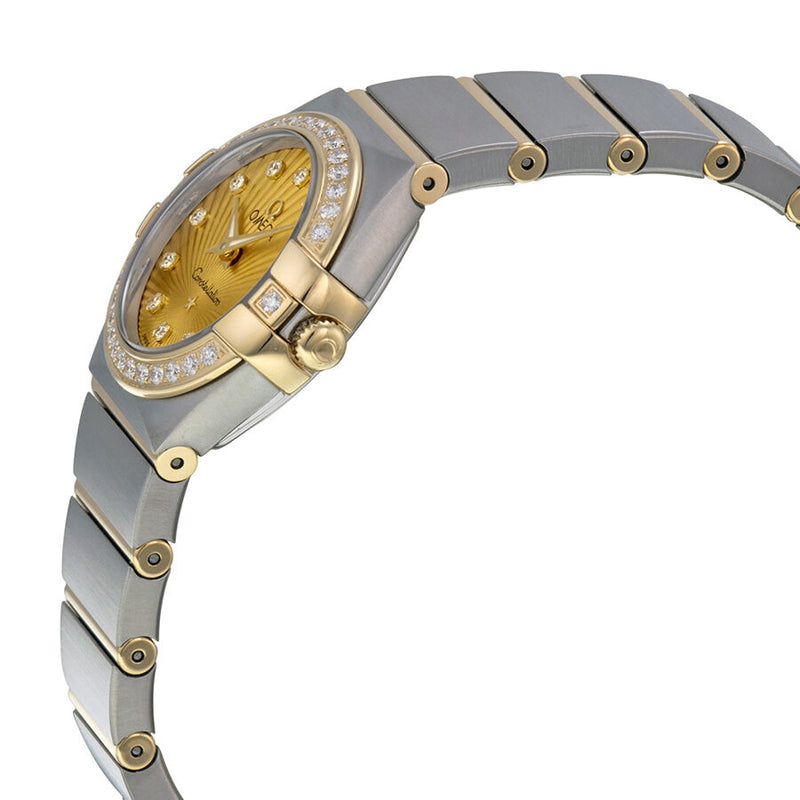 Omega Constellation Diamond Champagne Dial Ladies Watch #123.25.24.60.58.001 - Watches of America #2