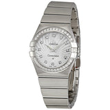 Omega Constellation Diamond Mother of Pearl Dial Ladies Watch 12315276055002#123.15.27.60.55.002 - Watches of America