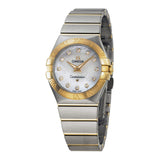 Omega Constellation Mother of Pearl Dial Ladies Watch #123.20.27.60.55.002 - Watches of America