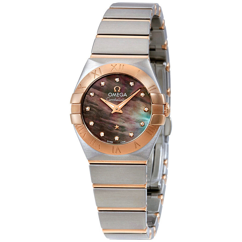 Omega Constellation Mother of Pearl Dial Ladies Watch #123.20.24.60.57.005 - Watches of America