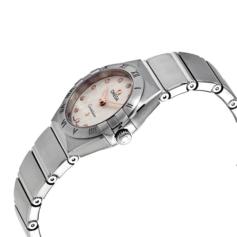 Omega Constellation Manhattan Diamond Silver Dial Ladies Watch #131.10.25.60.52.001 - Watches of America #2