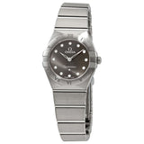 Omega Constellation Manhattan Diamond Grey Dial Ladies Watch #131.10.25.60.56.001 - Watches of America