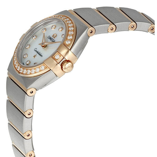 Omega Constellation Mini Diamond Ladies Watch 12325246055001#123.25.24.60.55.001 - Watches of America #2