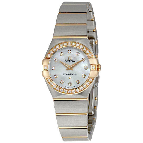 Omega Constellation Mini Diamond Ladies Watch 12325246055001#123.25.24.60.55.001 - Watches of America