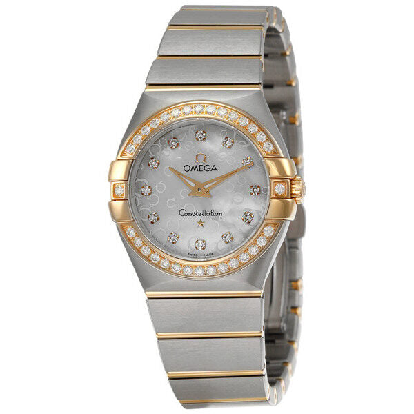 Omega Constellation Mothe of Pearl Dial Ladies Watch 12325276055009#123.25.27.60.55.009 - Watches of America