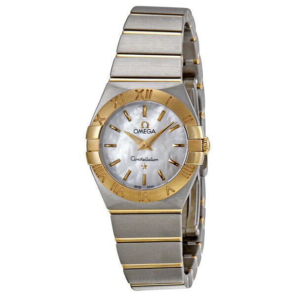 Omega Constellation Mother of Pearl Dial Ladies Watch #123.20.24.60.05.002 - Watches of America