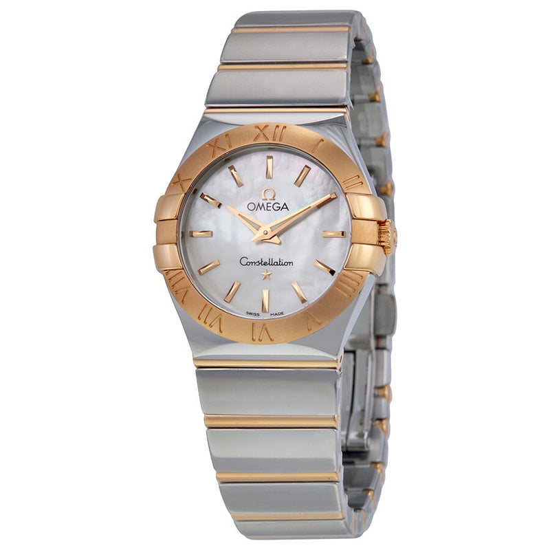 Omega Constellation Mother of Pearl Dial Ladies Watch #123.20.27.60.05.003 - Watches of America