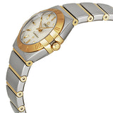 Omega Constellation Mother of Pearl Dial Stainless Steel and Gold Ladies Watch #123.20.24.60.05.004 - Watches of America #2