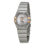 Omega Constellation Mother of Pearl Dial Ladies Watch #12320246055005 - Watches of America