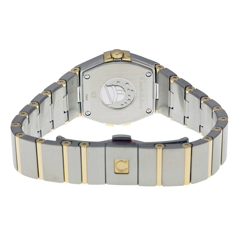 Omega Constellation Mother of Pearl Dial Steel and Yellow Gold Diamond Ladies Watch 12325246055011#123.25.24.60.55.011 - Watches of America #3