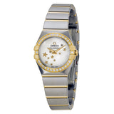 Omega Constellation Mother of Pearl Dial Steel and Yellow Gold Ladies Watch 12325246005001#123.25.24.60.05.001 - Watches of America