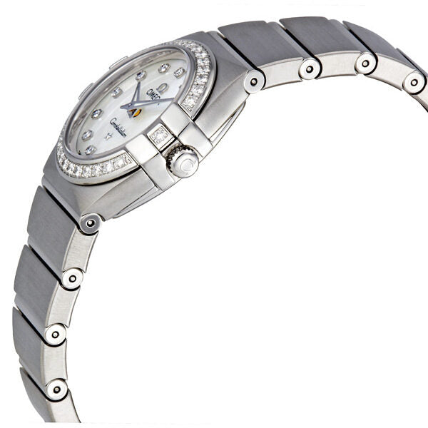 Omega Constellation Mother of Pearl Dial Steel Ladies Watch #123.15.24.60.55.001 - Watches of America #2