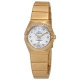 Omega Constellation Mother of Pearl Dial Watch #123.55.24.60.55.003 - Watches of America