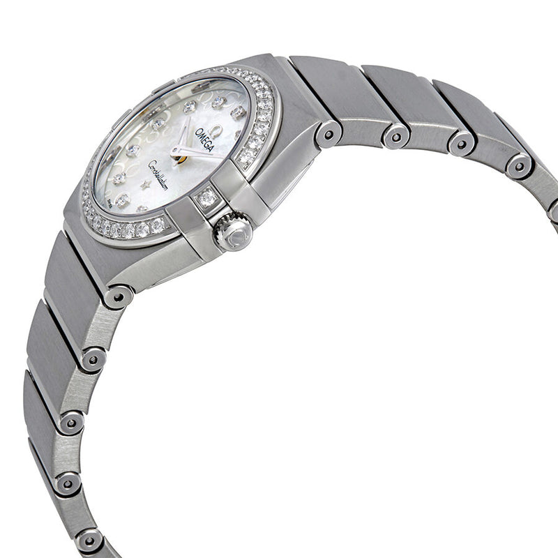 Omega Constellation Mother of Pearl Diamond Dial Ladies Watch #123.15.24.60.55.005 - Watches of America #2