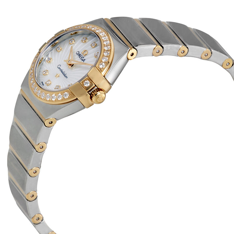 Omega Constellation Mother of Pearl Diamond Dial Ladies Watch #123.25.24.60.55.008 - Watches of America #2