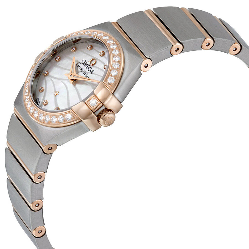 Omega Constellation Mother of Pearl Diamond Dial Ladies Watch 12325246055012#123.25.24.60.55.012 - Watches of America #2