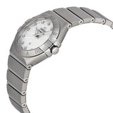 Omega Constellation Mother of Pearl Diamond Dial Ladies Watch #123.10.27.60.55.003 - Watches of America #2