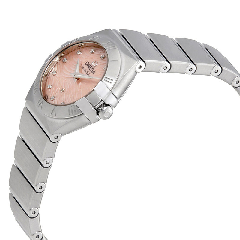 Omega Constellation Pink Mother of Pearl Dial Ladies Watch #123.10.24.60.57.002 - Watches of America #2