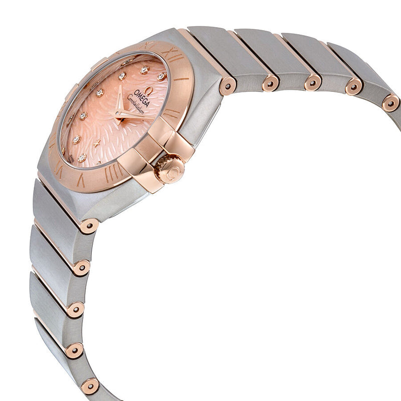 Omega Constellation Pink Mother of Pearl Dial Ladies Watch #123.20.27.60.57.004 - Watches of America #2