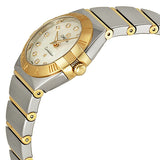 Omega Constellation Polished Quartz White Mother-of-Pearl Ladies Watch #12320246055004 - Watches of America #2