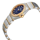 Omega Constellation Quartz Diamond Blue Dial Ladies Watch #131.25.25.60.53.001 - Watches of America #2