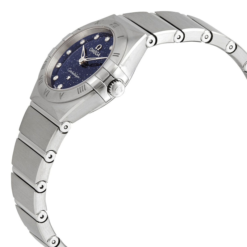 Omega Constellation Quartz Diamond Blue Dial Watch #131.10.25.60.53.001 - Watches of America #2
