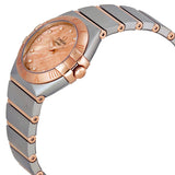 Omega Constellation Rose Gold Mother of Pearl Diamond Ladies Watch 12320276057002#123.20.27.60.57.002 - Watches of America #2