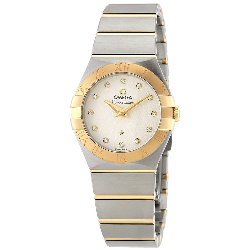 Omega Constellation Silver Dial Ladies Watch #123.20.27.60.52.001 - Watches of America