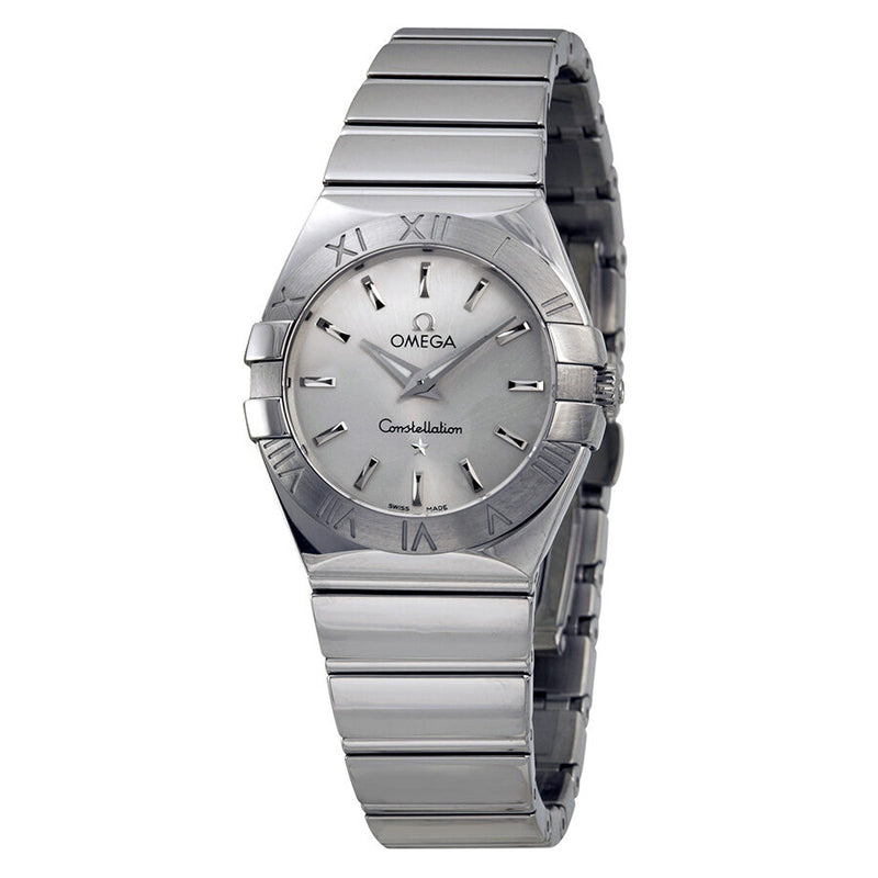 Omega Constellation Silver Dial 27 mm Ladies Watch 12310276002002#123.10.27.60.02.002 - Watches of America