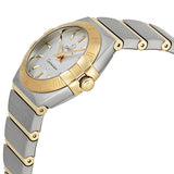 Omega Constellation Silver Dial Stainless Steel and Gold Ladies Watch #123.20.24.60.02.002 - Watches of America #2