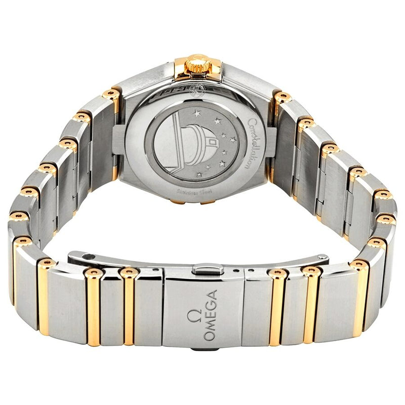 Omega Constellation White Mother of Pearl Dial Ladies Steel and 18kt Yellow Gold Ladies Watch #131.20.25.60.05.002 - Watches of America #3