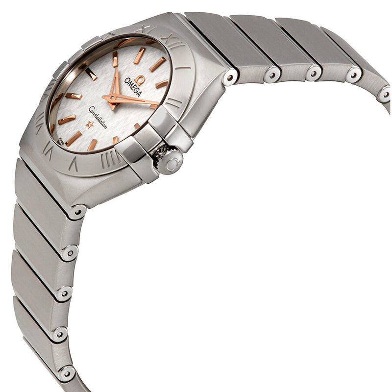 Omega Constellation White Opaline-Silvery Dial Ladies Watch #123.10.27.60.02.004 - Watches of America #2
