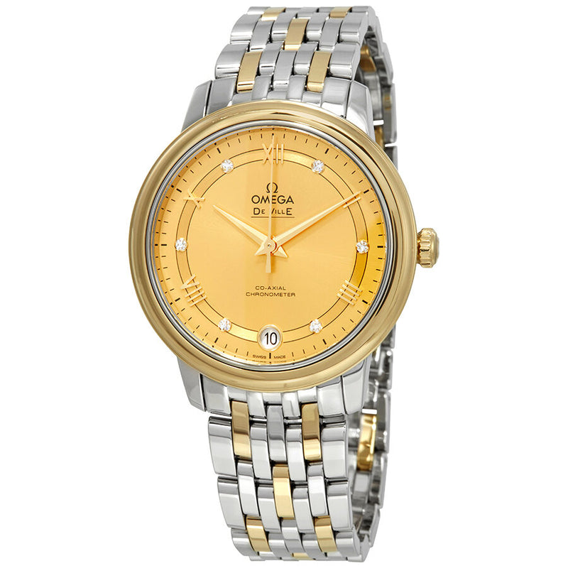Omega De Ville Automatic Diamond Ladies Watch #424.20.33.20.58.002 - Watches of America