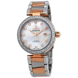 Omega De Ville Automatic Mother of Pearl Dial Ladies Watch #425.25.34.20.55.004 - Watches of America