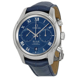 Omega De Ville Blue Dial Blue Leather Men's Watch 43113425103001#431.13.42.51.03.001 - Watches of America