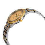 Omega De Ville Champagne Diamond Dial Steel and 18kt Yellow Gold Ladies Watch #424.25.27.60.58.001 - Watches of America #2