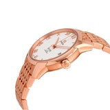 Omega De Ville Chronometer Silver Dial 18K Rose Gold Men's Watch OM43150412102001 #431.50.41.21.02.001 - Watches of America #2