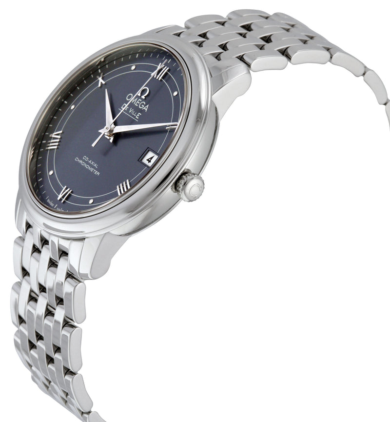 Omega De Ville Prestige Automatic Blue Dial Unisex Watch #424.10.37.20.03.002 - Watches of America #2