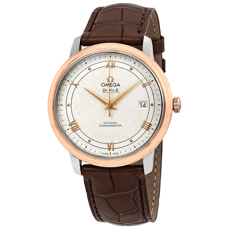 Omega De Ville Prestige Automatic Silver Dial Men's Watch #424.23.40.20.02.002 - Watches of America