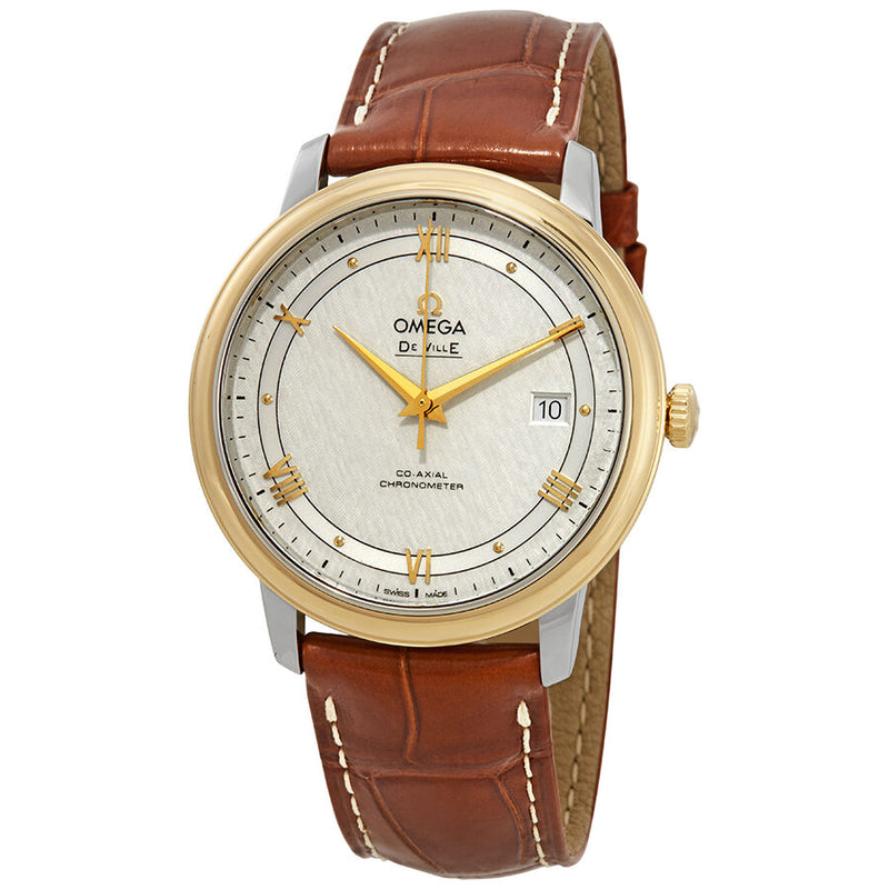 Omega De Ville Prestige Automatic Silver Dial Men's Watch #424.23.40.20.02.001 - Watches of America