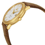 Omega De Ville Prestige Automatic Silver Diamond Dial Yellow Gold Men's Watch #4617.35.02 - Watches of America #2