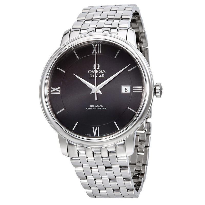 Omega De Ville Prestige Automatic Chronometer Black Dial Men's Watch #424.10.40.20.01.001 - Watches of America