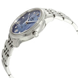 Omega De Ville Prestige Blue Mother of Pearl Diamond Dial Ladies Watch #424.10.33.20.57.001 - Watches of America #2