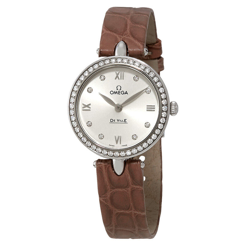 Omega De Ville Prestige Diamond Ladies Watch #424.18.27.60.52.001 - Watches of America