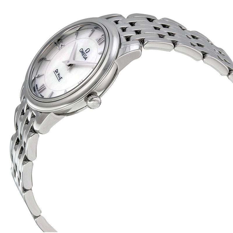 Omega De Ville Prestige Mother of Pearl Dial Ladies Watch #424.10.27.60.05.001 - Watches of America #2
